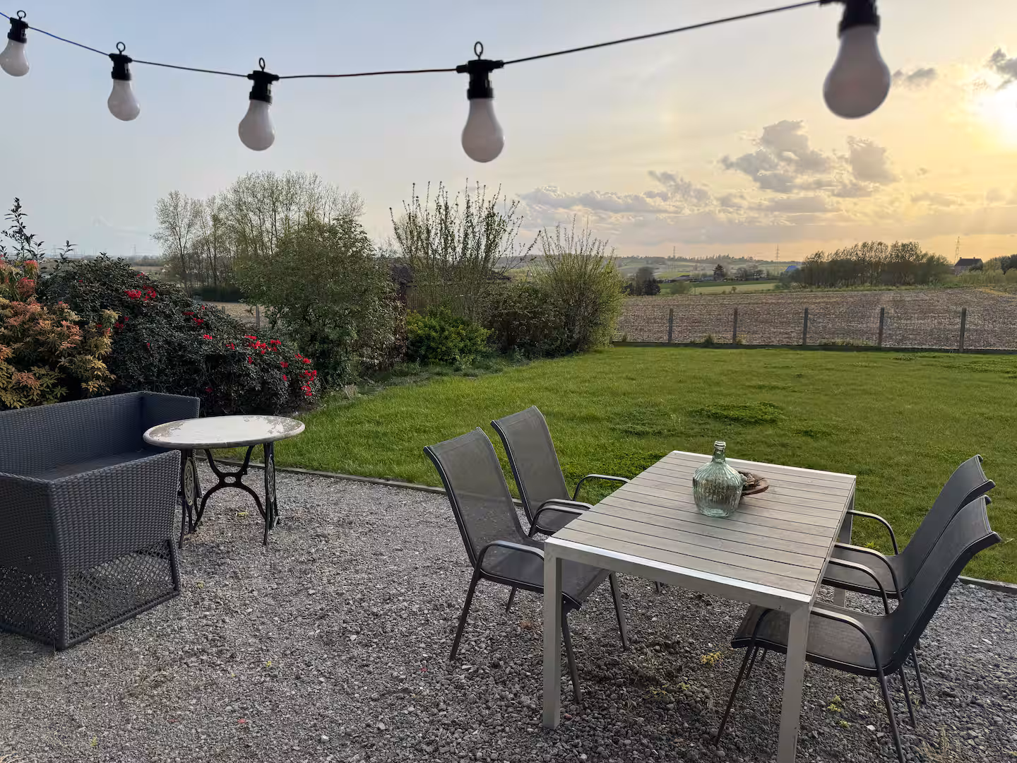Omheinde tuin De Vluchtheuvel